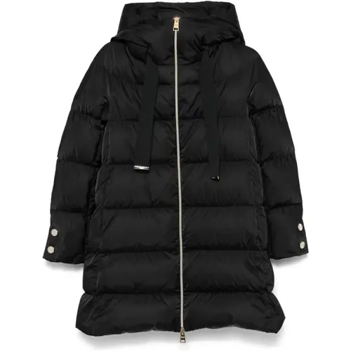 Schwarze Daunenjacke Herno - Herno - Modalova