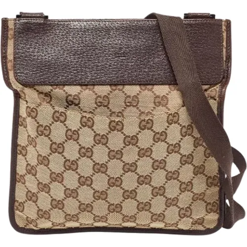 Pre-owned Cross Body Bags, female, , Size: ONE SIZE Pre-owned Canvas gucci-bags - Gucci Vintage - Modalova