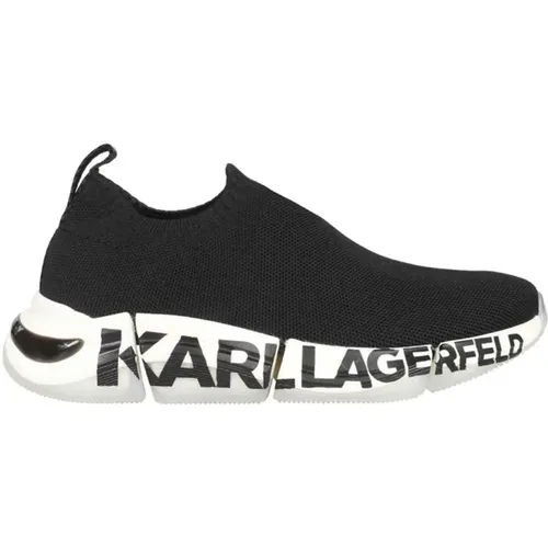 Kontrastierende Low-Top Sneakers , Damen, Größe: 41 EU - Karl Lagerfeld - Modalova