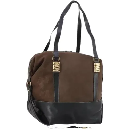 Pre-owned Weekend Bags, female, , Size: ONE SIZE Pre-owned Leather Weekend Bag - Loewe Pre-owned - Modalova