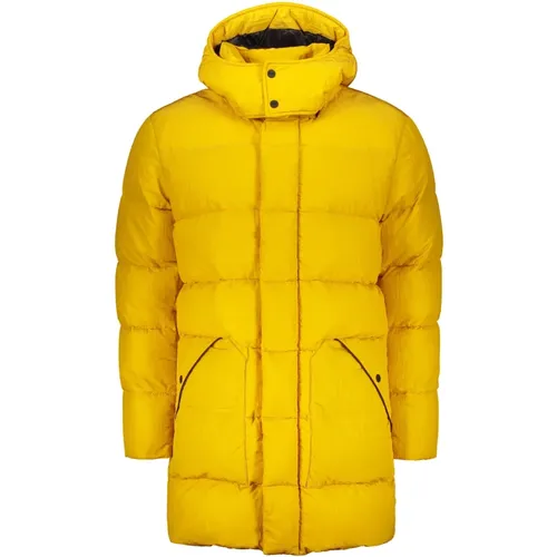 Down Jackets, male, , Size: L Waterproof Hooded Down Jacket - Herno - Modalova