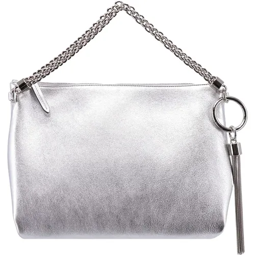 Women's Bags Handbag Silver Aw23 , female, Sizes: ONE SIZE - Jimmy Choo - Modalova