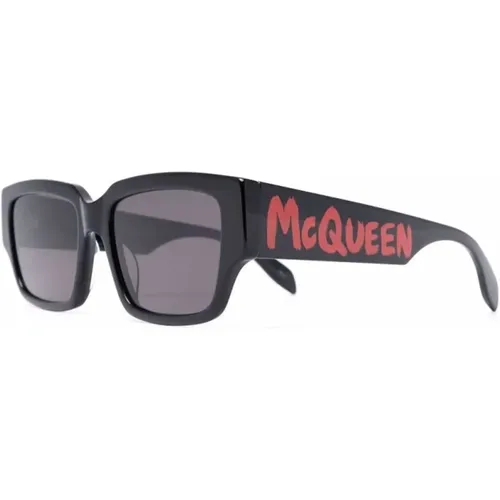 Sunglasses, male, , Size: ONE SIZE Sunglasses with Stylish Design - alexander mcqueen - Modalova