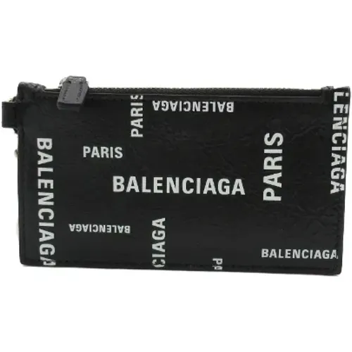 Pre-owned Wallets, female, , Size: ONE SIZE Pre-owned Leather wallets - Balenciaga Vintage - Modalova