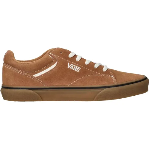 Stylischer Cognac Sneaker , Herren, Größe: 40 EU - Vans - Modalova