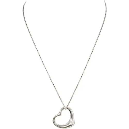 Pre-owned Jewellery, female, , Size: ONE SIZE Pre-owned Fabric necklaces - Tiffany & Co. Pre-owned - Modalova