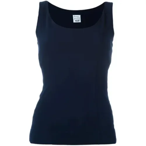 Pre-owned Acetate tops , female, Sizes: 2XL - Moschino Pre-Owned - Modalova