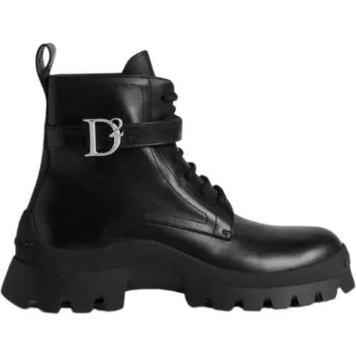 Track Schnürstiefel , Damen, Größe: 38 EU - Dsquared2 - Modalova