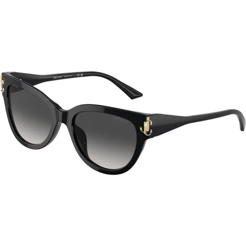 Phantos Sunglasses with Dark Grey Lenses , female, Sizes: 54 MM - Jimmy Choo - Modalova