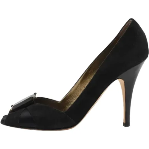 Pre-owned Pumps, female, , Size: 9 US Pre-owned Satin heels - Giuseppe Zanotti Pre-owned - Modalova