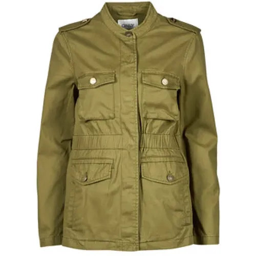 Damen Parka in Khaki , Damen, Größe: XS - Only - Modalova