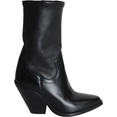 Pre-owned Leder boots , Damen, Größe: 38 EU - Isabel Marant Pre-owned - Modalova