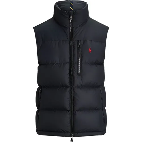 Vests, male, , Size: L Sleeveless Puffer Vest - Polo Ralph Lauren - Modalova