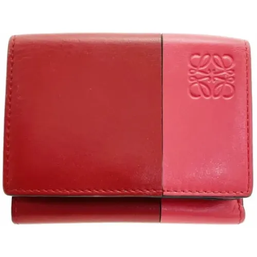 Pre-owned Wallets, female, , Size: ONE SIZE Pre-owned Leather wallets - Loewe Pre-owned - Modalova