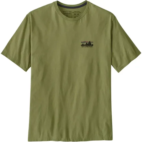 Skyline T-Shirt , male, Sizes: XL, M, L - Patagonia - Modalova