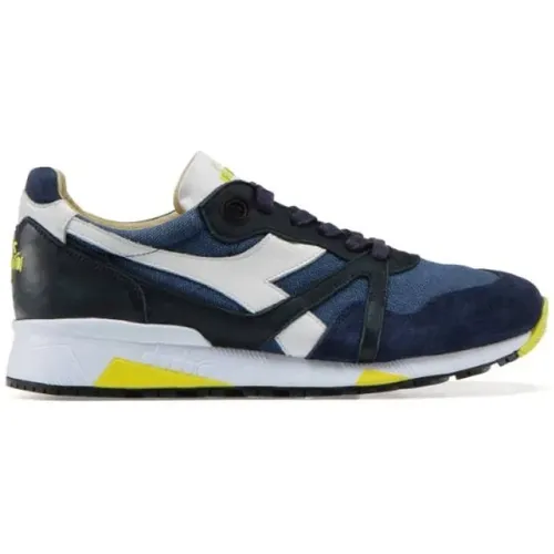 Blau/Demin N9000 H C SW Sneakers , Herren, Größe: 46 EU - Diadora - Modalova