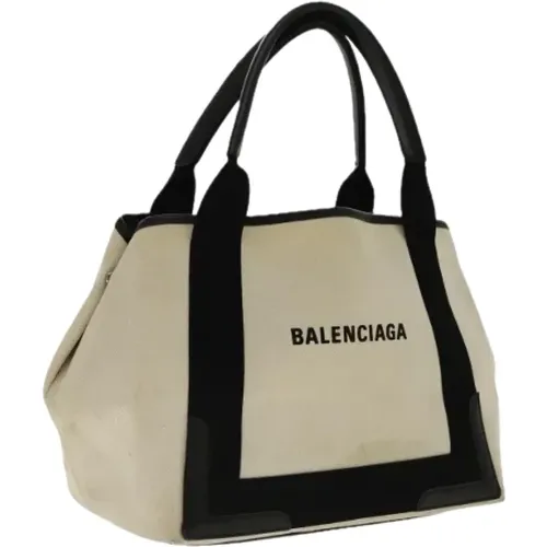 Pre-owned Tote Bags, female, , Size: ONE SIZE Pre-owned Canvas balenciaga-bags - Balenciaga Vintage - Modalova