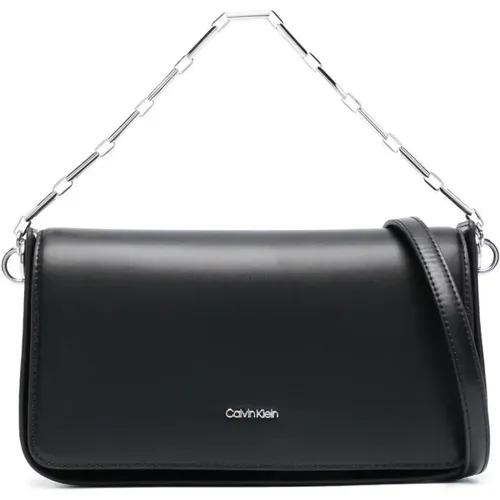 Chain Shoulder Cross Body Bag , female, Sizes: ONE SIZE - Calvin Klein - Modalova