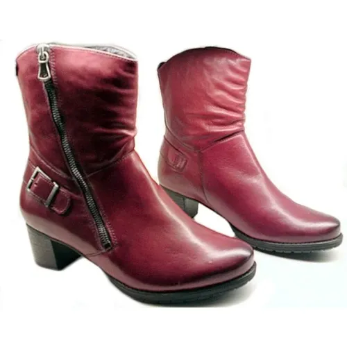 Delana Oxblood Roter Damenschuh - Weite Passform - mephisto - Modalova