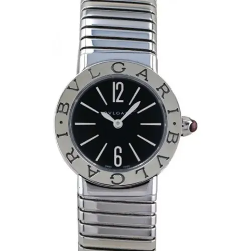 Pre-owned Watches, female, , Size: ONE SIZE Pre-owned Stainless Steel watches - Bvlgari Vintage - Modalova