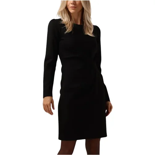 Schwarzes Punto Milano Kleid , Damen, Größe: 2XL - Summum Woman - Modalova