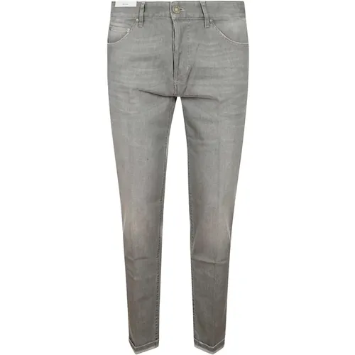 Graue Skinny Jeans für Männer - PT Torino - Modalova