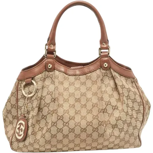 Pre-owned Canvas gucci-bags , female, Sizes: ONE SIZE - Gucci Vintage - Modalova