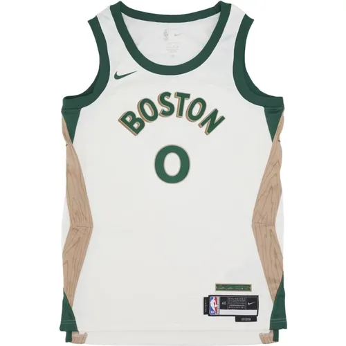 Sportswear, male, , Size: 2XL City Edition Basketball Tank Top Jayson Tatum - Nike - Modalova