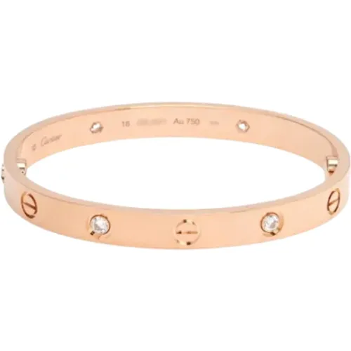 Pre-owned Jewellery, female, , Size: ONE SIZE Pre-owned Rose Gold bracelets - Cartier Vintage - Modalova