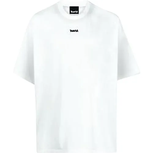 T-Shirts, male, , Size: M Essential Cotton T-shirt with Minimal Logo - Disclaimer - Modalova