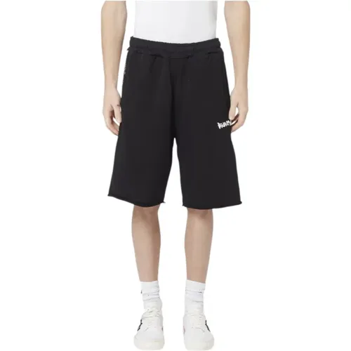 Herren Bermuda Shorts, Baumwolle, Stil 24Eds54211 , Herren, Größe: M - Disclaimer - Modalova