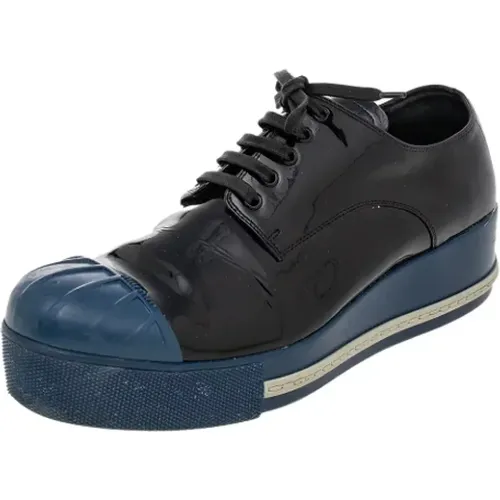 Pre-owned Sneakers, female, , Size: 9 US Pre-owned Leather sneakers - Miu Miu Pre-owned - Modalova