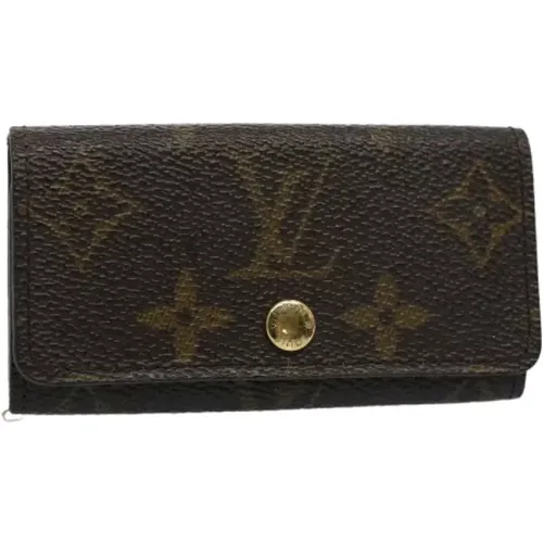 Pre-owned Coated canvas key-holders , female, Sizes: ONE SIZE - Louis Vuitton Vintage - Modalova