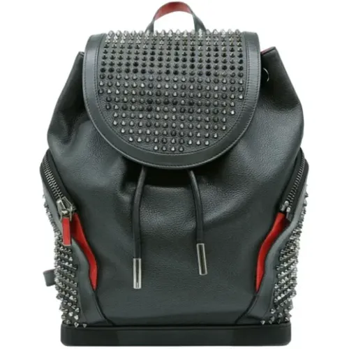 Pre-owned Backpacks, female, , Size: ONE SIZE Pre-owned Leather shoulder-bags - Christian Louboutin Pre-owned - Modalova