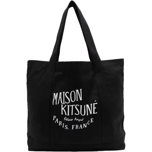 Tote Bags , Damen, Größe: ONE Size - Maison Kitsuné - Modalova
