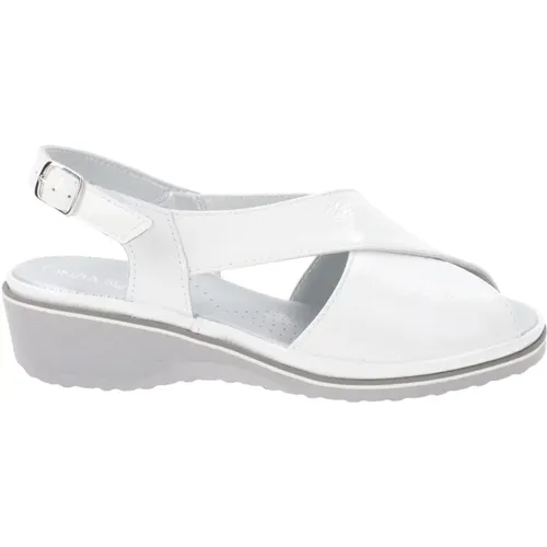 Flat Sandals , female, Sizes: 4 UK, 3 UK, 2 UK, 5 UK - Cinzia Soft - Modalova