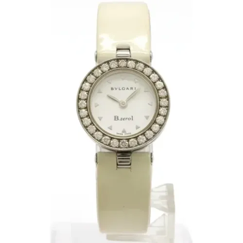 Pre-owned Stainless Steel watches , female, Sizes: ONE SIZE - Bvlgari Vintage - Modalova