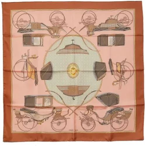 Pre-owned Silk scarves , female, Sizes: ONE SIZE - Hermès Vintage - Modalova