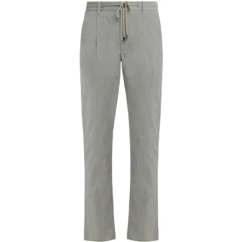 Straight Trousers, male, , Size: M Antonvt5 Trousers - Moorer - Modalova
