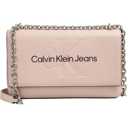 Plain Shoulder Bag with Adjustable Strap , female, Sizes: ONE SIZE - Calvin Klein Jeans - Modalova