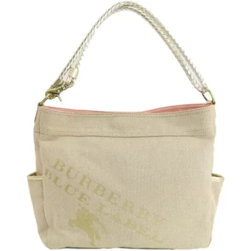 Pre-owned Canvas totes , female, Sizes: ONE SIZE - Burberry Vintage - Modalova