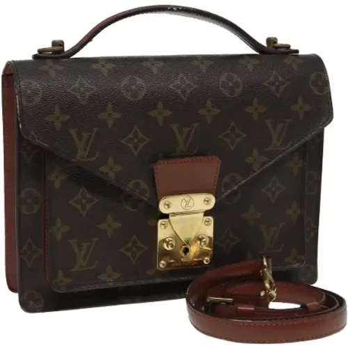 Pre-owned Leder Handtaschen , Damen, Größe: ONE Size - Louis Vuitton Vintage - Modalova