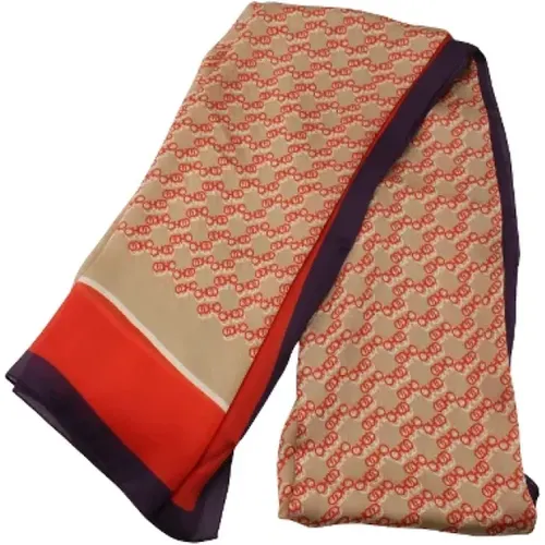Pre-owned Silk scarves , female, Sizes: ONE SIZE - Jimmy Choo Pre-owned - Modalova