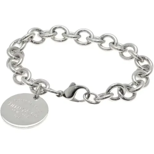 Pre-owned Jewellery, female, , Size: ONE SIZE Pre-owned Silver bracelets - Tiffany & Co. Pre-owned - Modalova