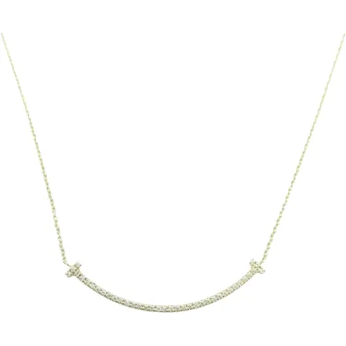 Pre-owned Gold necklaces , female, Sizes: ONE SIZE - Tiffany & Co. Pre-owned - Modalova