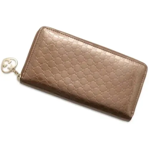 Pre-owned Leather wallets , unisex, Sizes: ONE SIZE - Gucci Vintage - Modalova