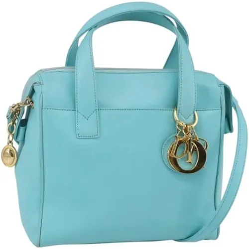 Pre-owned Handbags, female, , Size: ONE SIZE Pre-owned Leather Handbag - Dior Vintage - Modalova