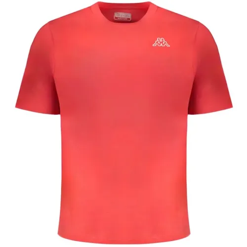 Rotes Baumwoll-T-Shirt Kappa - Kappa - Modalova