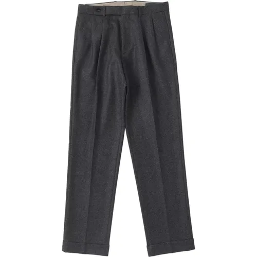Grey Chino Trousers , male, Sizes: 2XL, XL - Berwich - Modalova