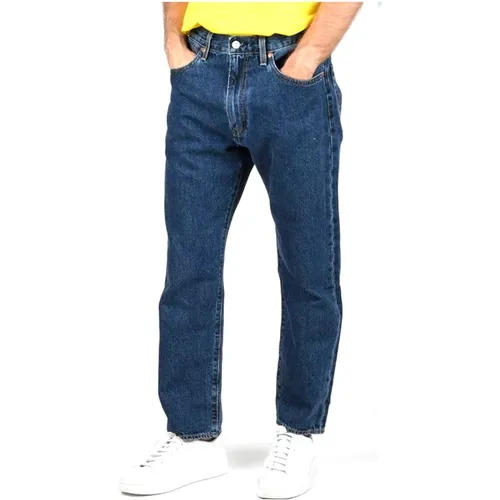 Levi's, Authentische Straight Cropped Jeans , Herren, Größe: W28 - Levis - Modalova
